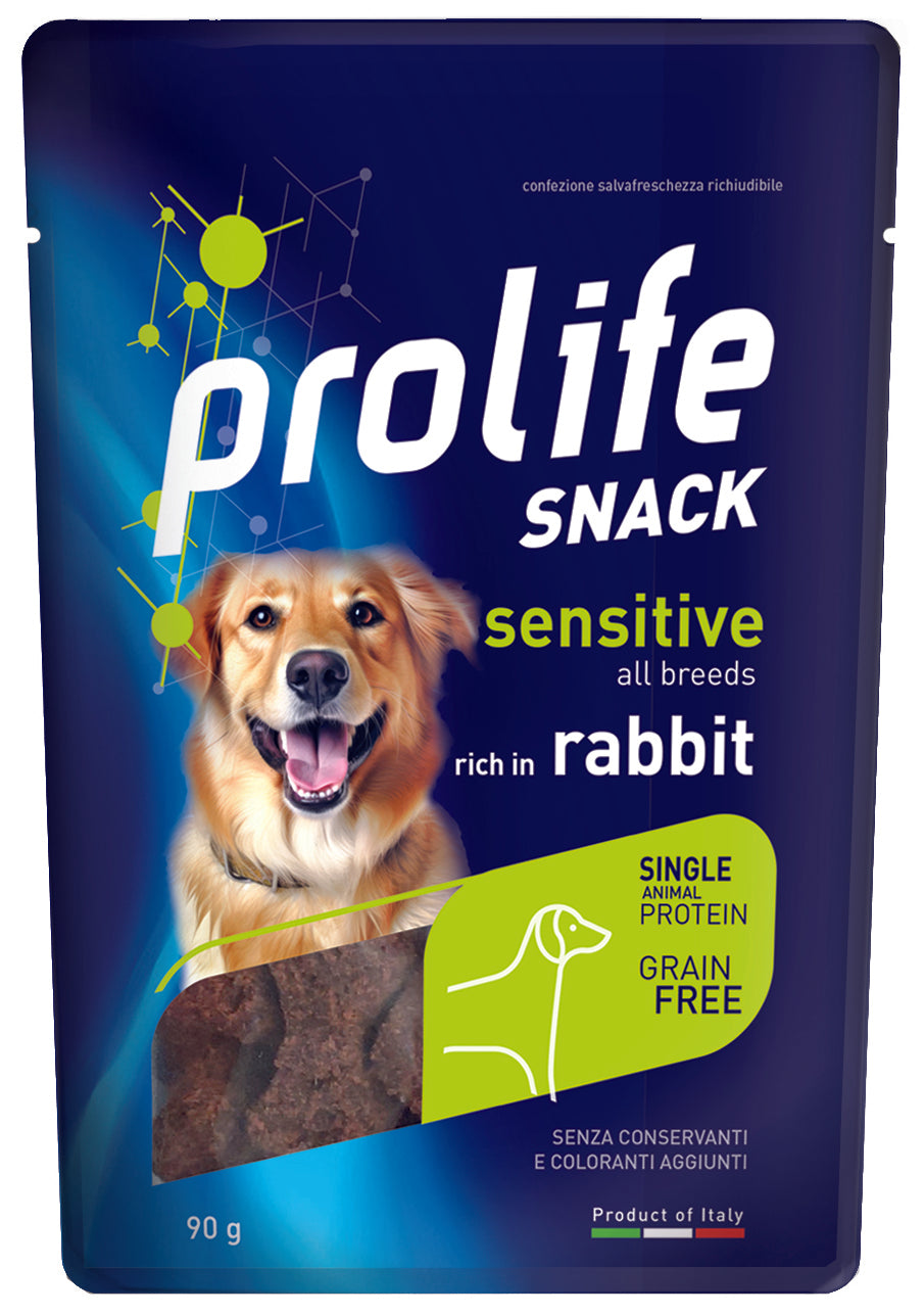 Prolife Snack Sensitive Grain Free Coniglio 90g Prolife Snack Sensitive Grain Free Coniglio 90g